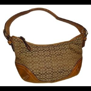 Coach Signature Hobo Handbag